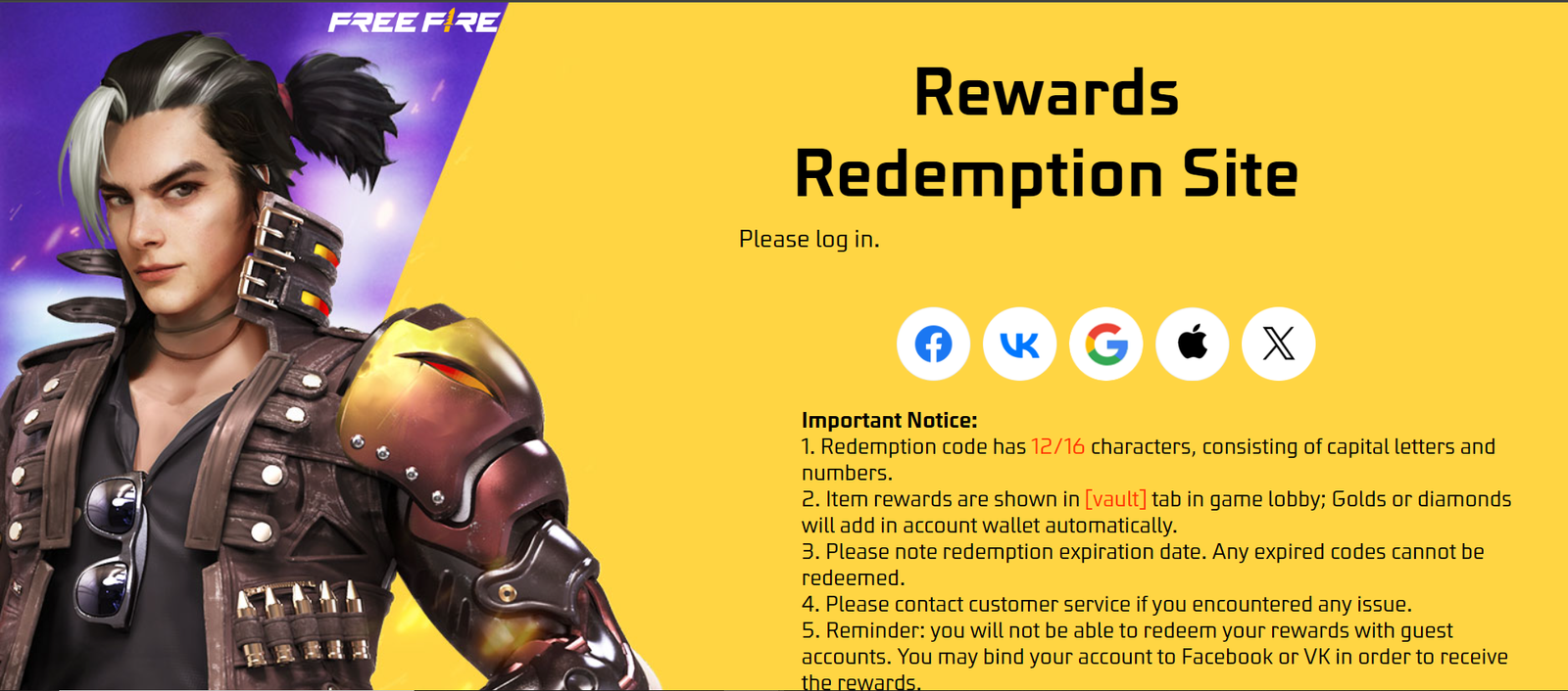 Free Fire Redemption Site: (Unlock Rewards Today) 2024