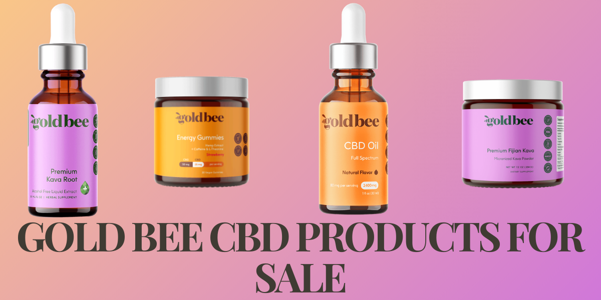 Gold Bee CBD Products for Sale